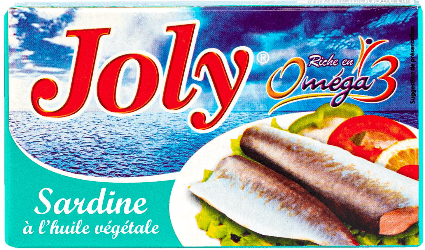 Sardines à l'huile végétale 125g