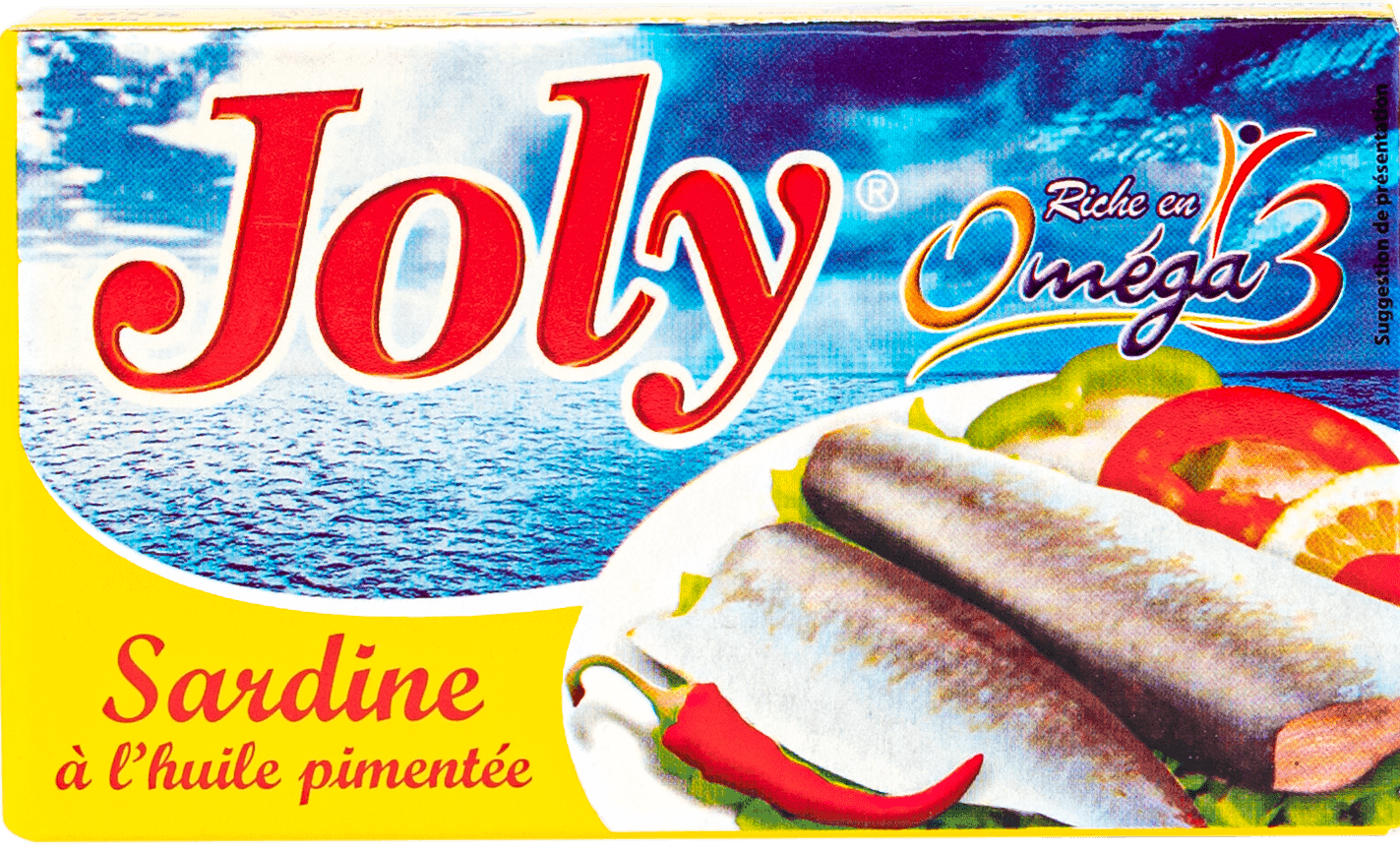 Sardines à l'huile pimentée 125g