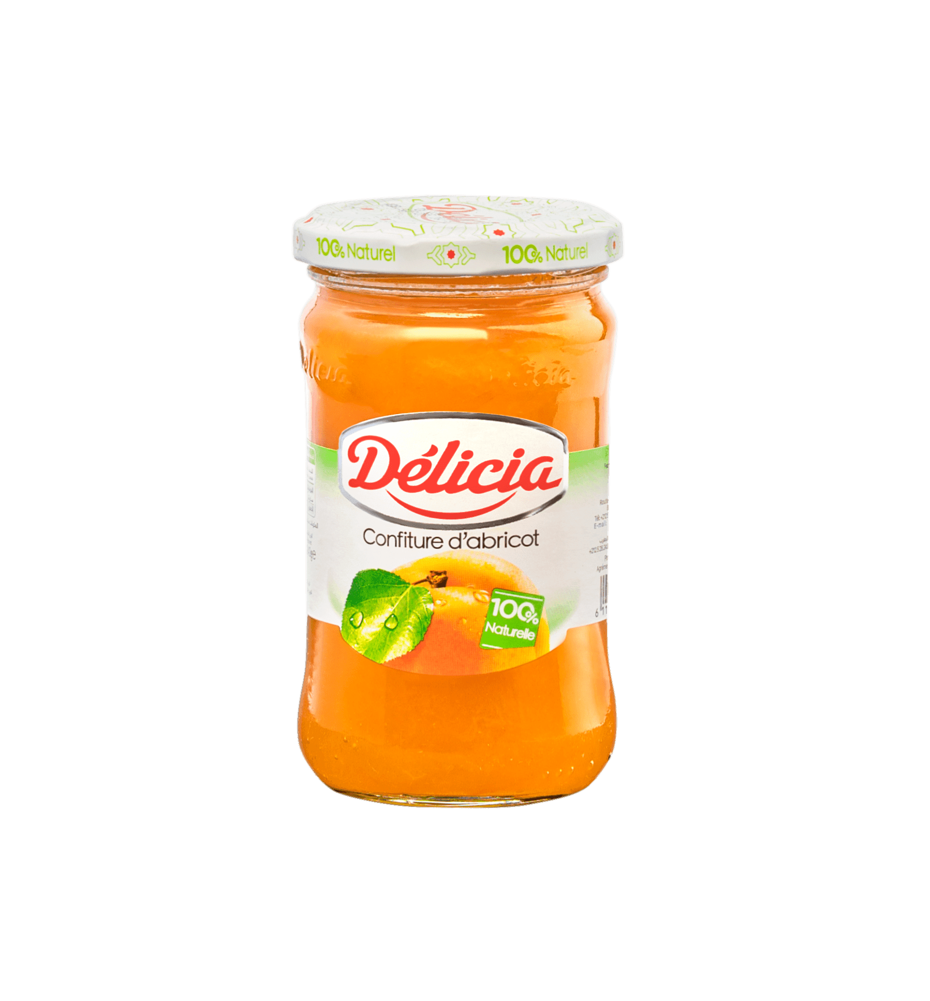 Confiture d'abricots 21 cl - 240g