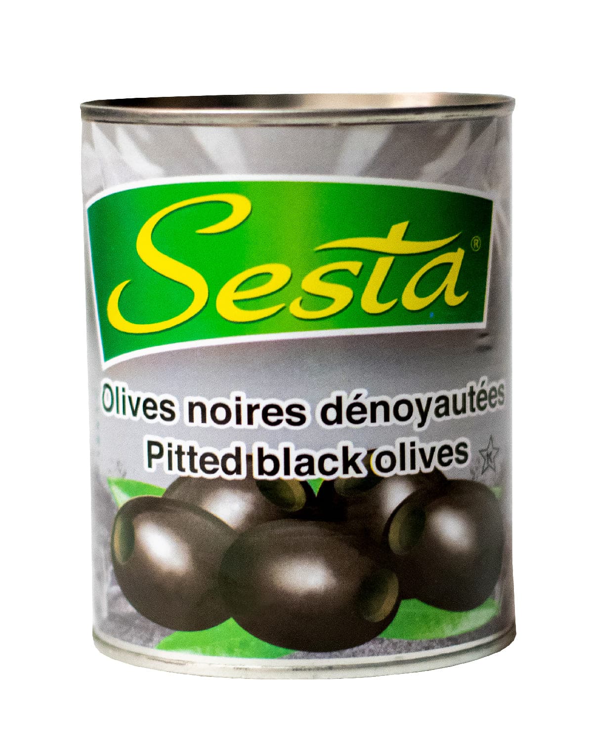 Olives noires dénoyautées 380g