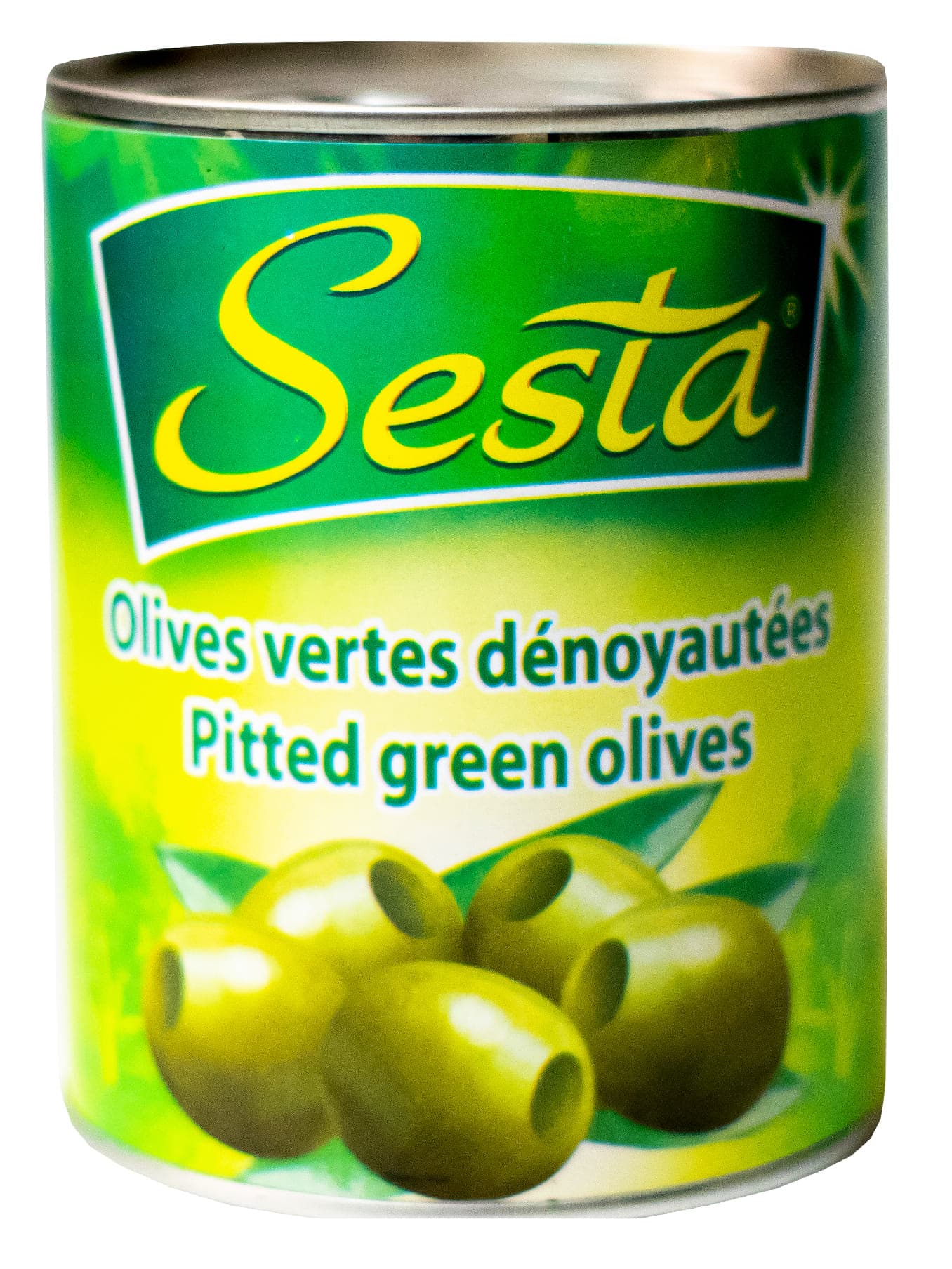 Olives vertes dénoyautées 1.45Kg