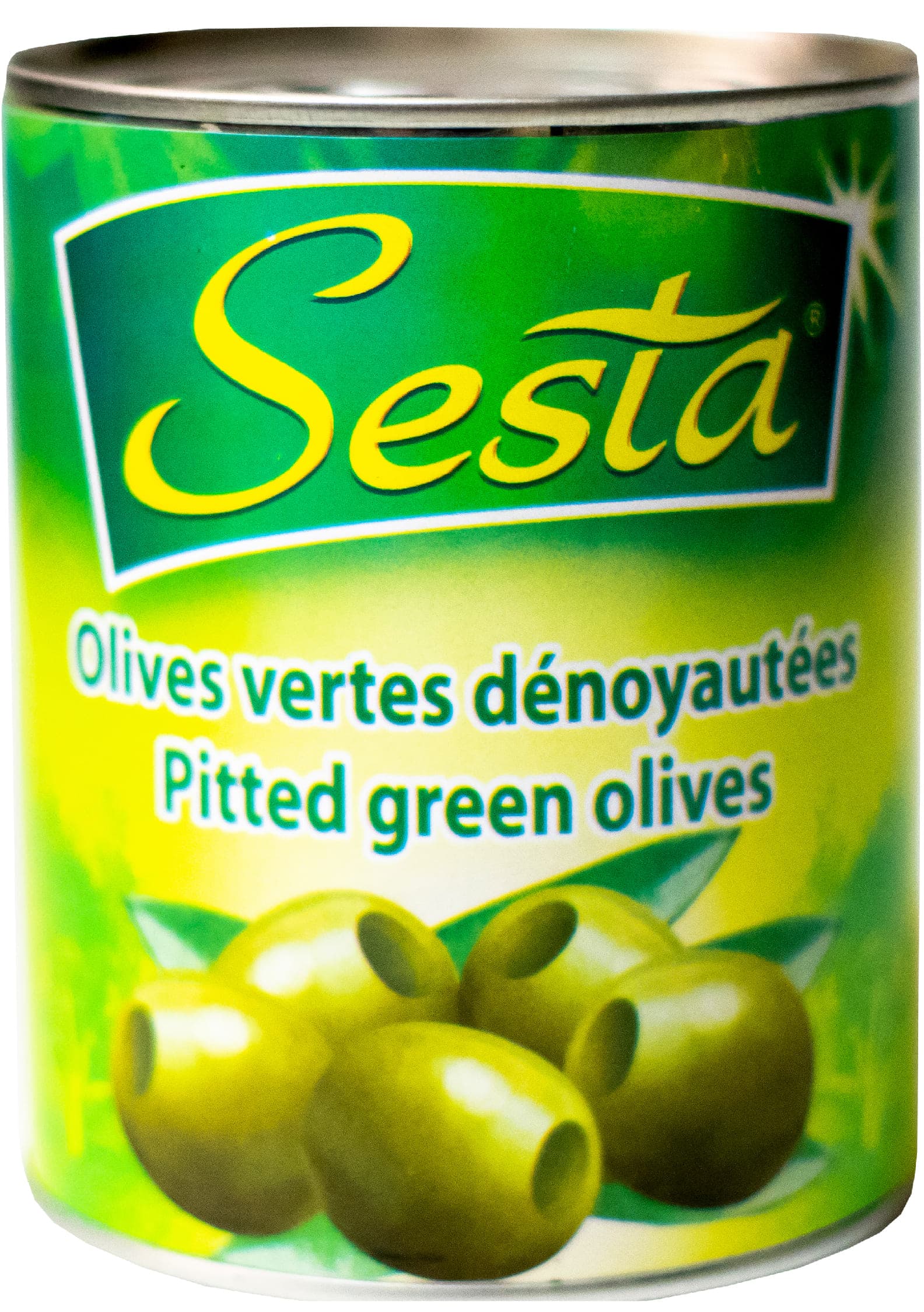 Olives vertes dénoyautées 2Kg