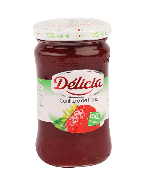 Confiture de fraises 21 cl - 240g